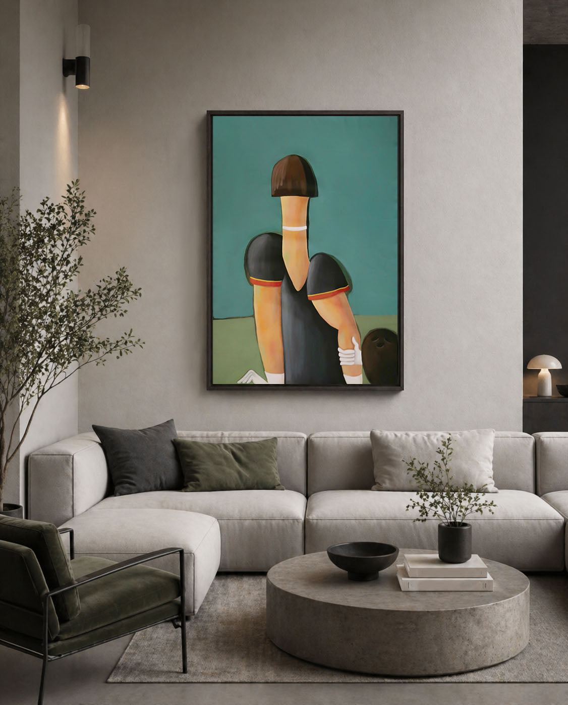 Overweight (original canvas)